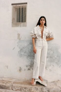 ULLA JOHNSON The Genevieve Jean - Cowrie Wash 11 ULLA JOHNSON The Genevieve Jean - Cowrie Wash -ULLA JOHNSON Outlet 5D 1989 0205 Ccopy 672965b1 5e36 4ce0 9130 52b48d00e457