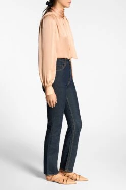 ULLA JOHNSON The Agnes Jean - Tigris Rigid Wash -ULLA JOHNSON Outlet AGNES DENIM0127 ALT2