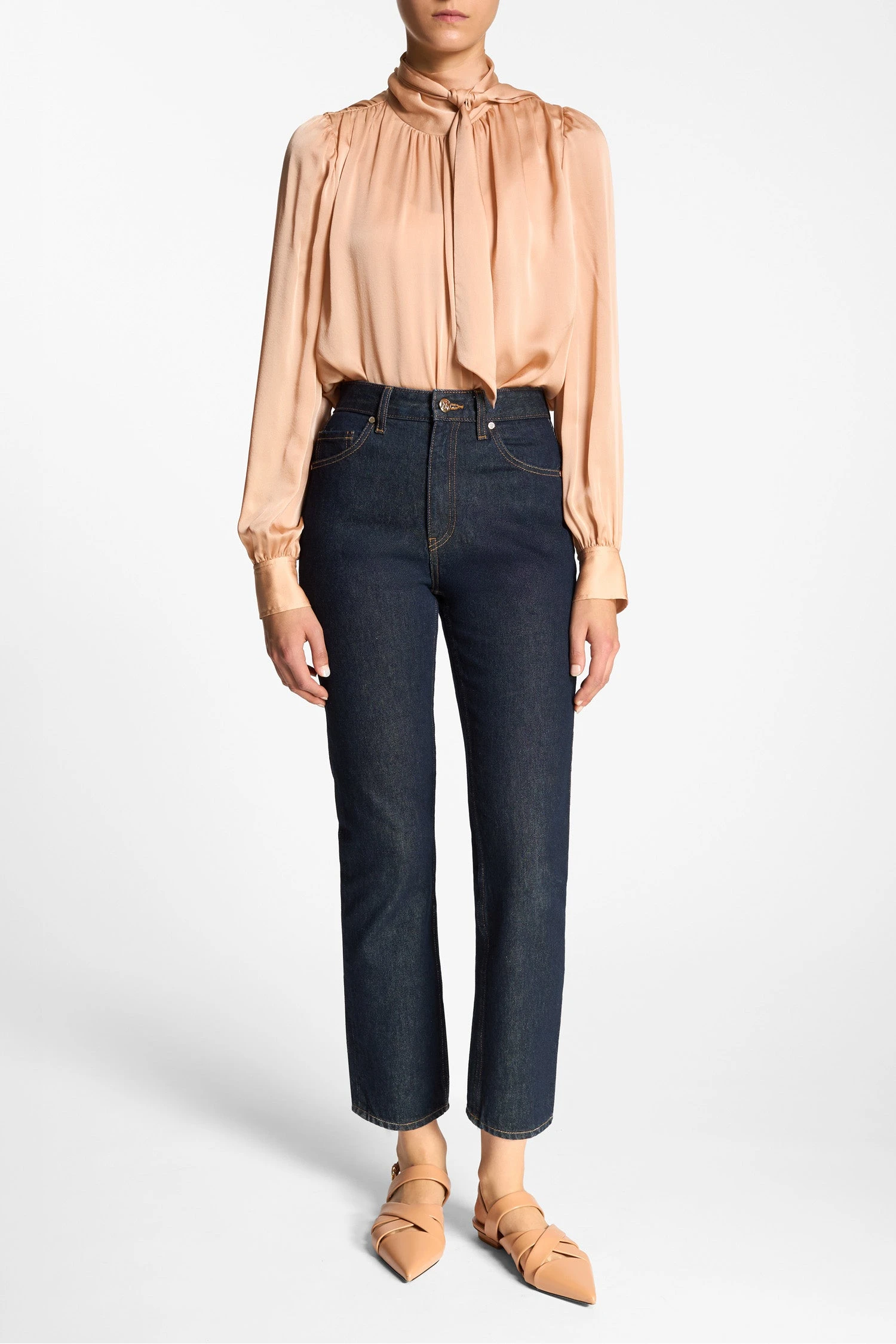 ULLA JOHNSON The Agnes Cropped Jean - Tigris 3 ULLA JOHNSON The Agnes Cropped Jean - Tigris - Image 3