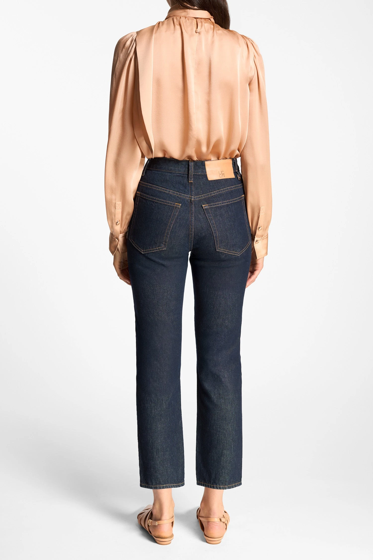 ULLA JOHNSON The Agnes Cropped Jean - Tigris 5 ULLA JOHNSON The Agnes Cropped Jean - Tigris - Image 5