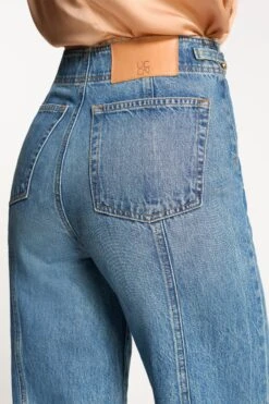 ULLA JOHNSON The Delphine Jean - Danube 12 ULLA JOHNSON The Delphine Jean - Danube -ULLA JOHNSON Outlet DELPHINE DENIM0921 ALT5