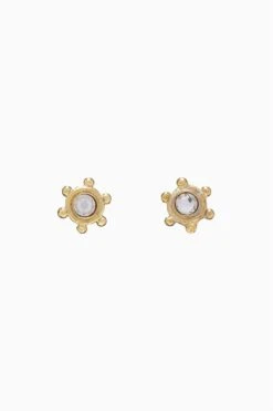 ULLA JOHNSON Kavi Crystal Mix Stud - Crystal