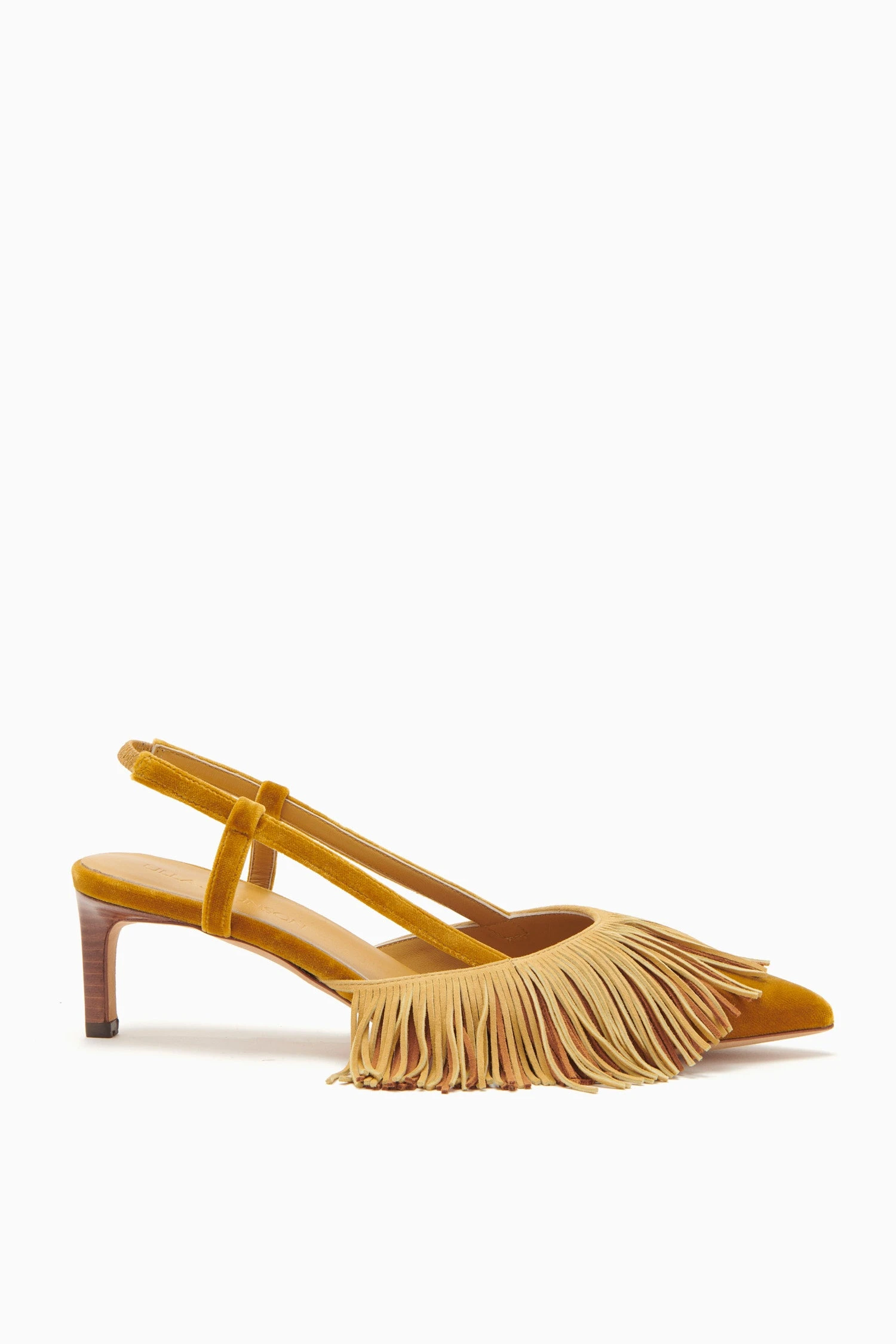 ULLA JOHNSON Shira Fringe Sling Back - Sunsprite Colorblock 1 ULLA JOHNSON Shira Fringe Sling Back - Sunsprite Colorblock