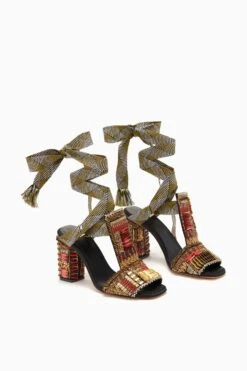 ULLA JOHNSON Celina Embellished High Heel - Solar 9 ULLA JOHNSON Celina Embellished High Heel - Solar -ULLA JOHNSON Outlet FA231006 EMBELLISHEDHIGHHEEL NOIR d r web