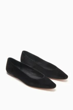 ULLA JOHNSON Arlo Ballet Flat - Noir 7 ULLA JOHNSON Arlo Ballet Flat - Noir -ULLA JOHNSON Outlet FA231029 ARLOBALLETFLAT NOIR d r web