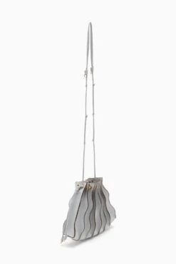 ULLA JOHNSON Adria Small Pleated Wave Bag - Agave -ULLA JOHNSON Outlet FA231126 ADRIASMALLPLEATEDWAVEBAG AGAVE b r web
