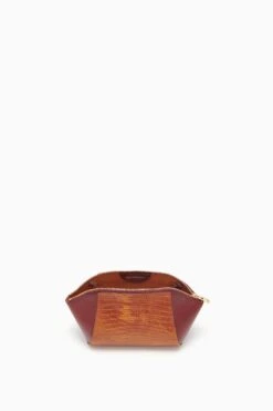 ULLA JOHNSON Imogen Large Make-Up Pouch - Sierra Lizard -ULLA JOHNSON Outlet FA231312 IMOGENLARGEMAKEUPPOUCH SIERRALIZARD d r web