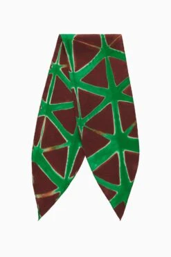 ULLA JOHNSON Ema Scarf - Teak 7 ULLA JOHNSON Ema Scarf - Teak -ULLA JOHNSON Outlet FA231323 EMASCARF TEAK a r web