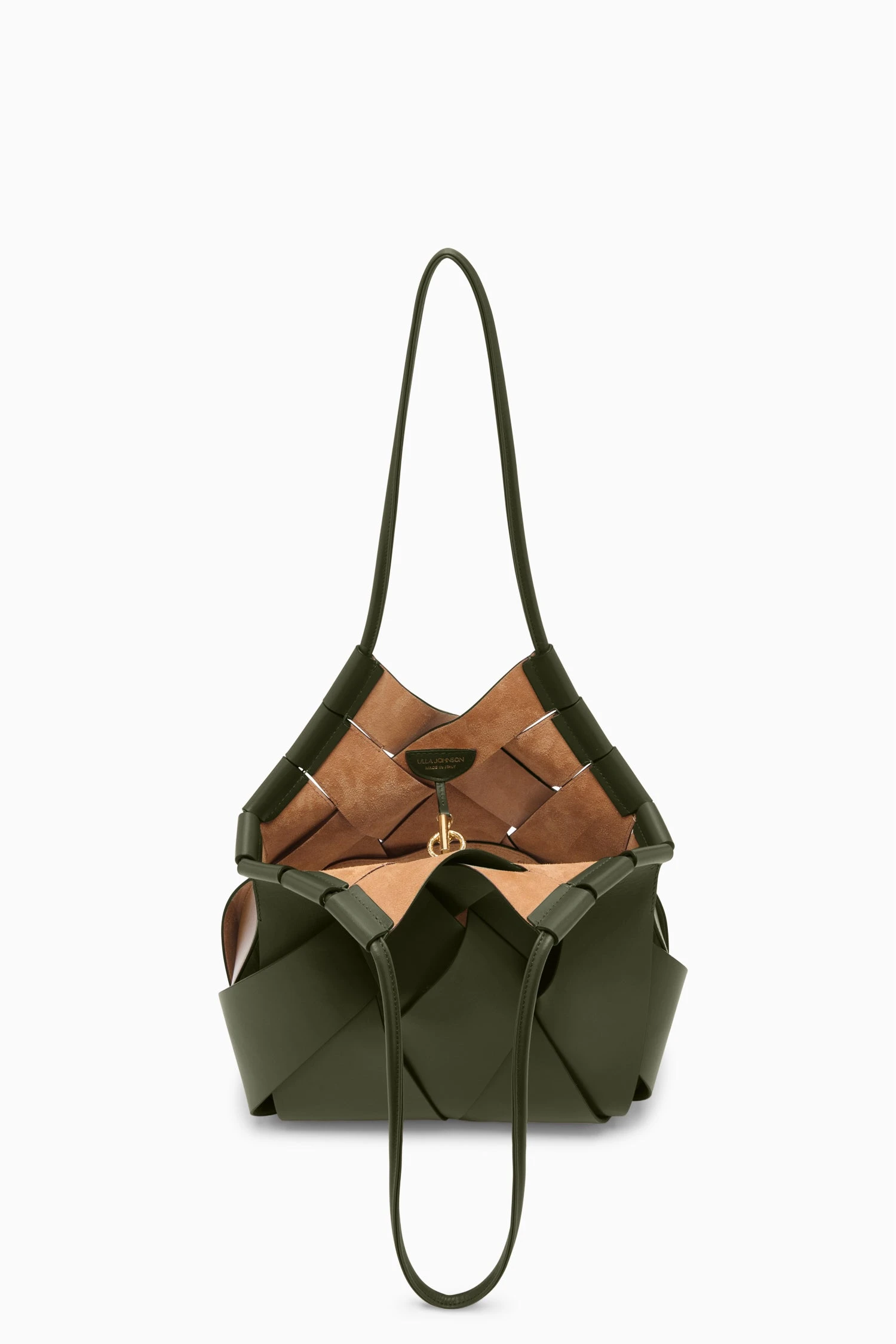 ULLA JOHNSON Charlotte Shoulder Bag - Militaire 3 ULLA JOHNSON Charlotte Shoulder Bag - Militaire - Image 3