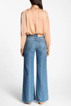 ULLA JOHNSON The Gwynne Jean - Danube -ULLA JOHNSON Outlet GWYNNE DENIM0573 ALT3