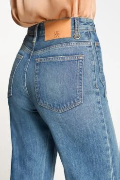 ULLA JOHNSON The Gwynne Jean - Danube -ULLA JOHNSON Outlet GWYNNE DENIM0585 ALT5