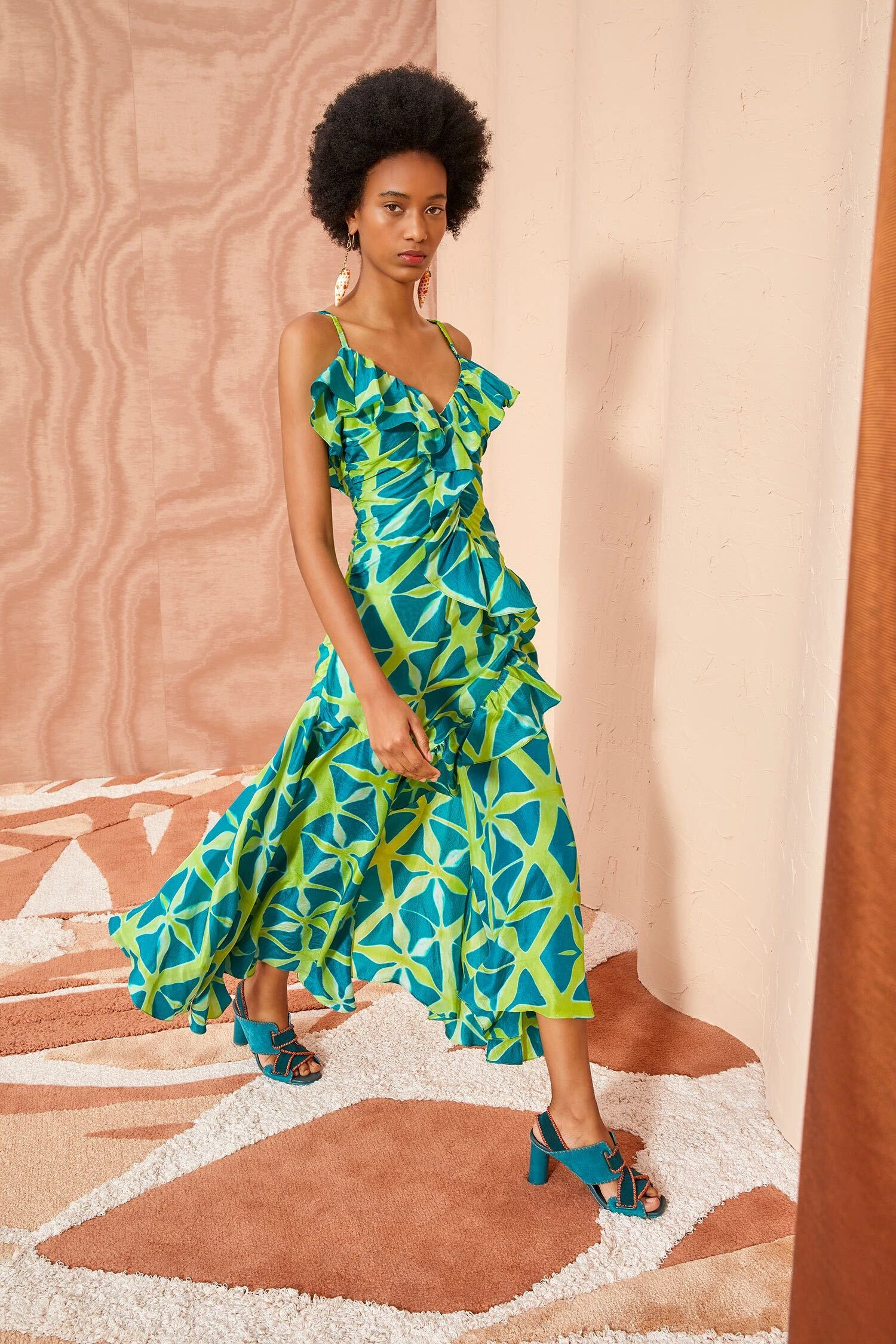 ULLA JOHNSON Zoya Dress - Citrine 6 ULLA JOHNSON Zoya Dress - Citrine - Image 6