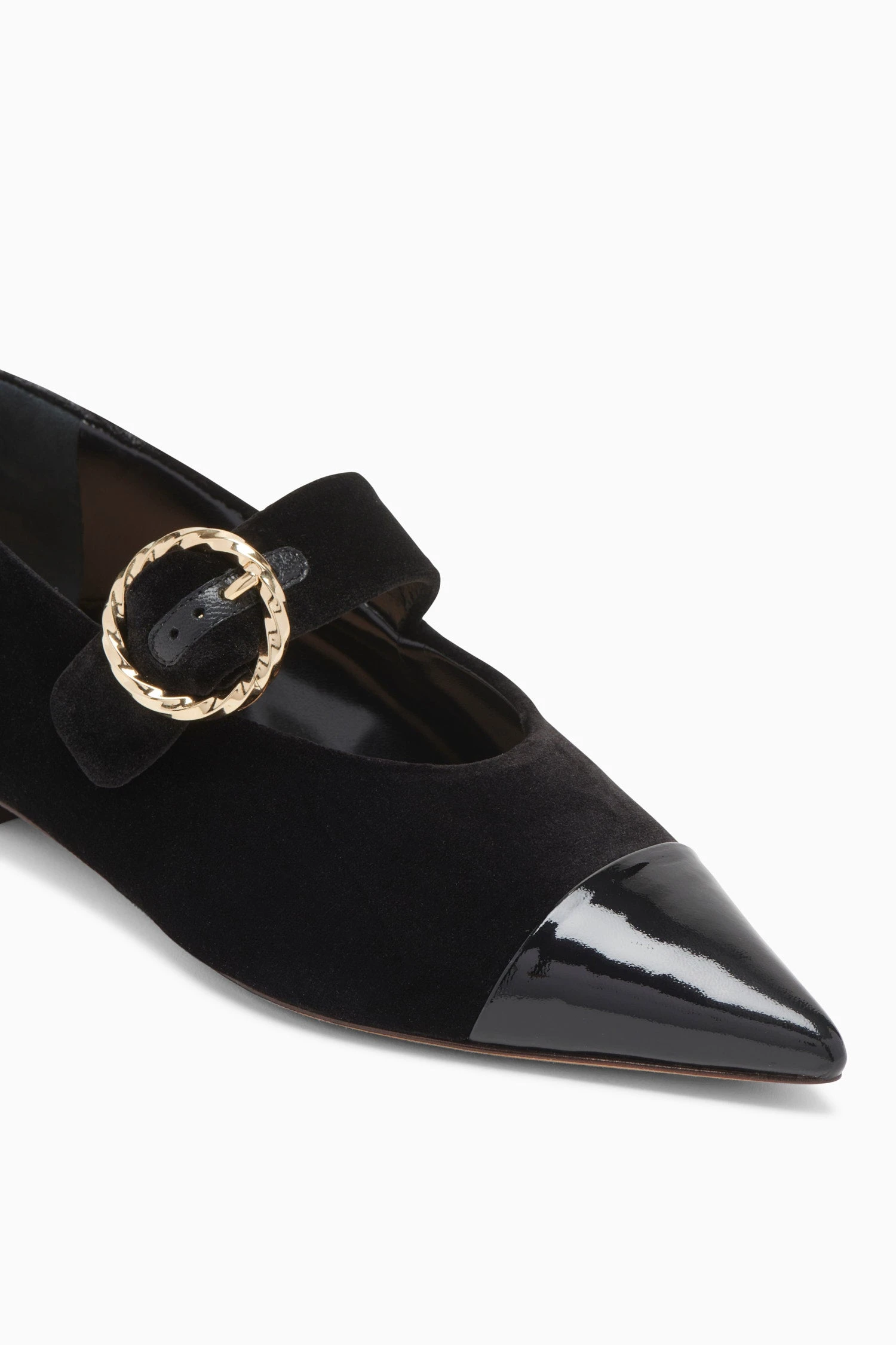 ULLA JOHNSON Kiki Flat - Noir 3 ULLA JOHNSON Kiki Flat - Noir - Image 3