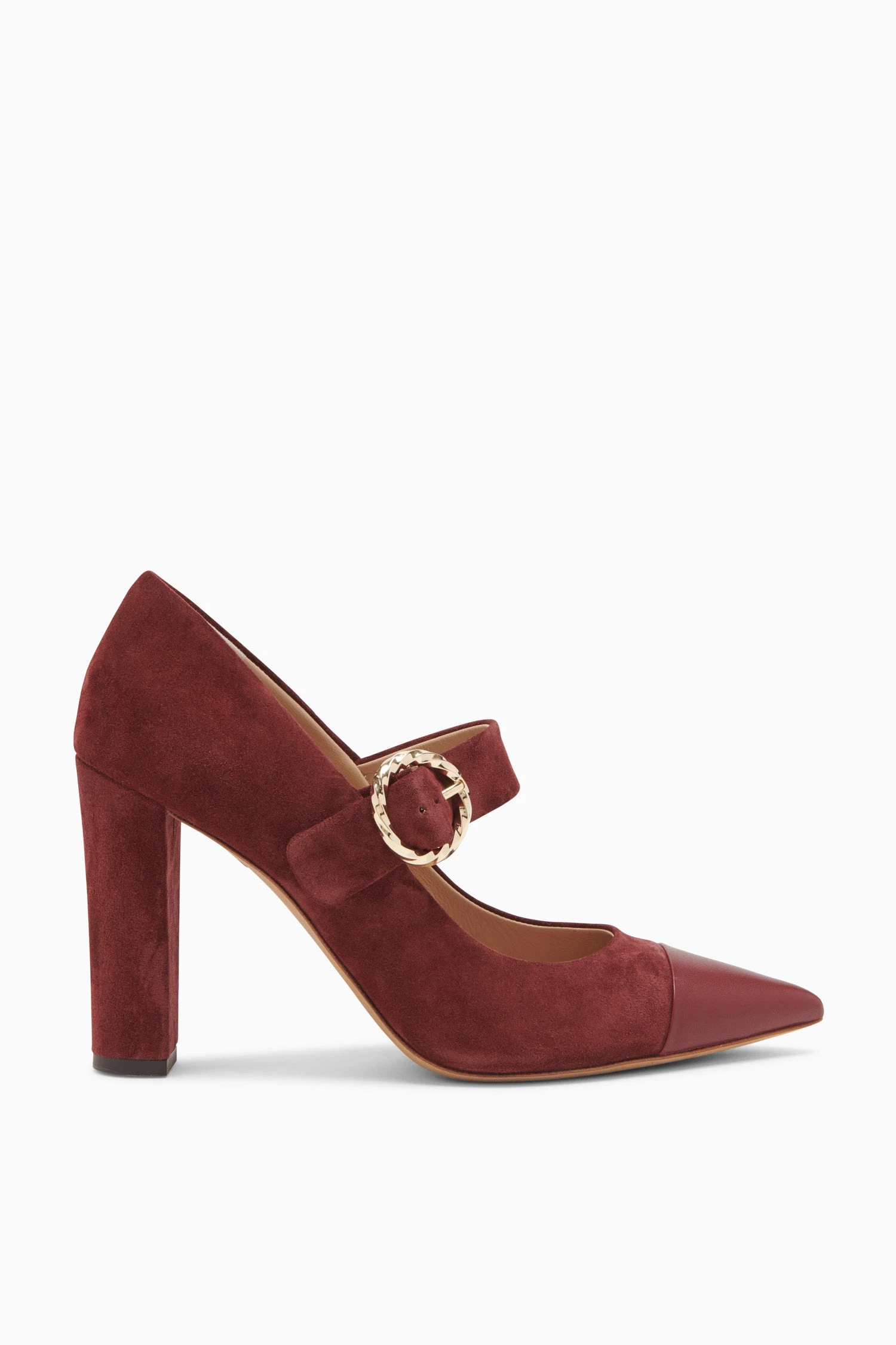 ULLA JOHNSON Kiki Heel - Cordovan 1 ULLA JOHNSON Kiki Heel - Cordovan