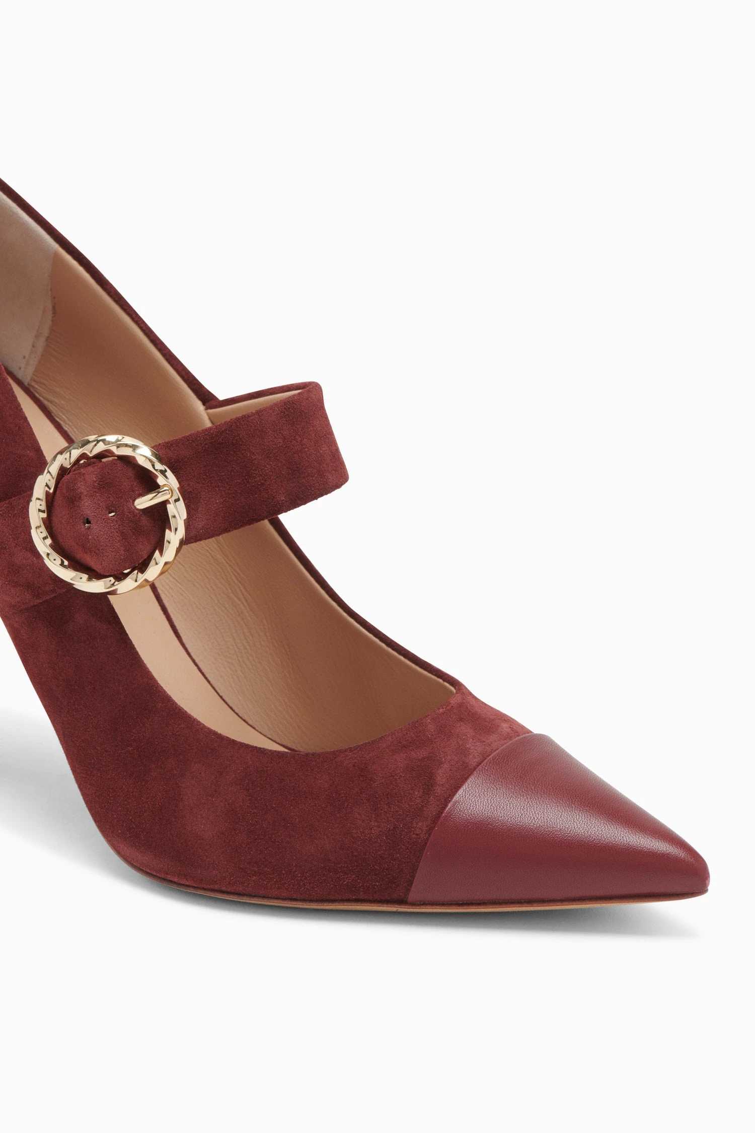 ULLA JOHNSON Kiki Heel - Cordovan 3 ULLA JOHNSON Kiki Heel - Cordovan - Image 3