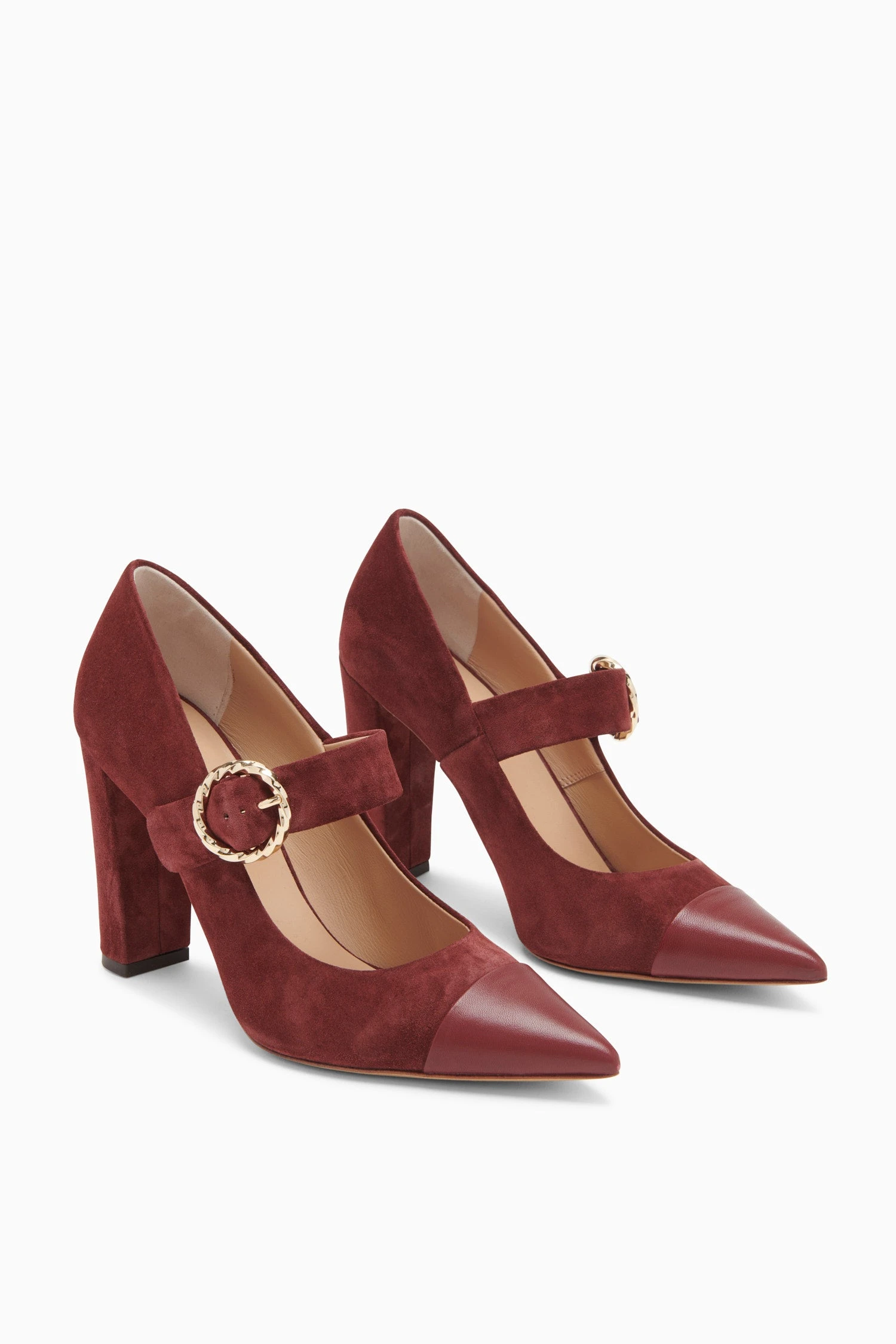 ULLA JOHNSON Kiki Heel - Cordovan 4 ULLA JOHNSON Kiki Heel - Cordovan - Image 4