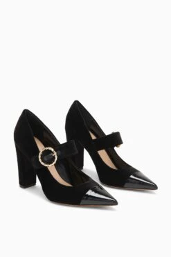 ULLA JOHNSON Kiki Heel - Noir -ULLA JOHNSON Outlet KIKIHEEL NOIR d web