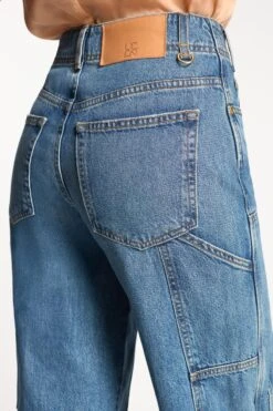 ULLA JOHNSON The Olympia Jean - Danube 12 ULLA JOHNSON The Olympia Jean - Danube -ULLA JOHNSON Outlet Olympia DENIM1040 ALT5