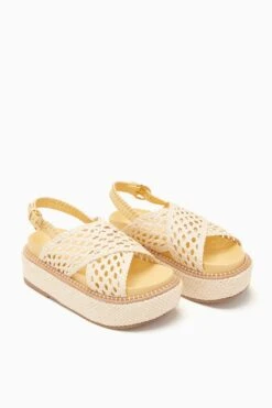 ULLA JOHNSON Gili Woven Leather Flatform - Transparent Yellow 7 ULLA JOHNSON Gili Woven Leather Flatform - Transparent Yellow -ULLA JOHNSON Outlet PF231005 WovenLeatherFlatform TransparentYellow d r web
