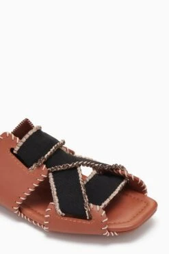 ULLA JOHNSON Yesenia Elastic Sandal - Sierra -ULLA JOHNSON Outlet PF231006 ElasticSandal Sierra c r web 3840x update