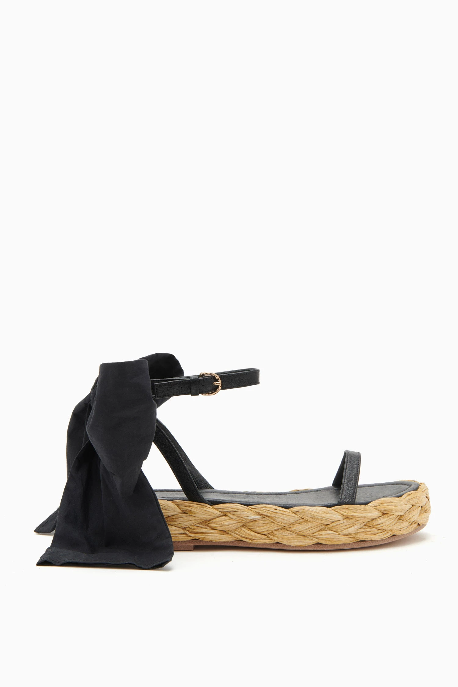 ULLA JOHNSON Clara Bow Flatform - Noir 1 ULLA JOHNSON Clara Bow Flatform - Noir
