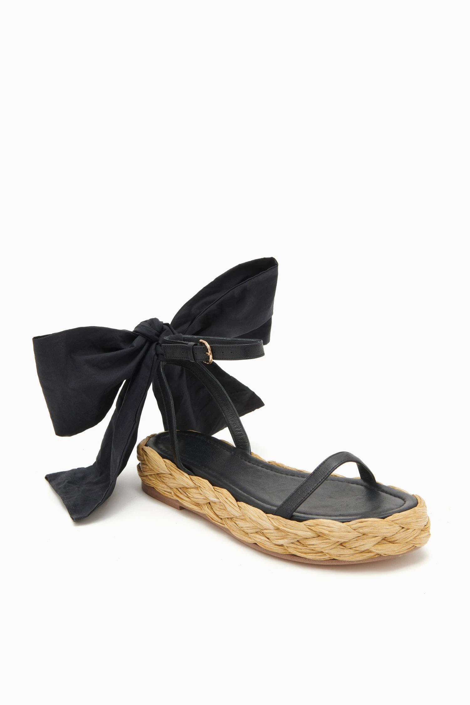 ULLA JOHNSON Clara Bow Flatform - Noir 2 ULLA JOHNSON Clara Bow Flatform - Noir - Image 2