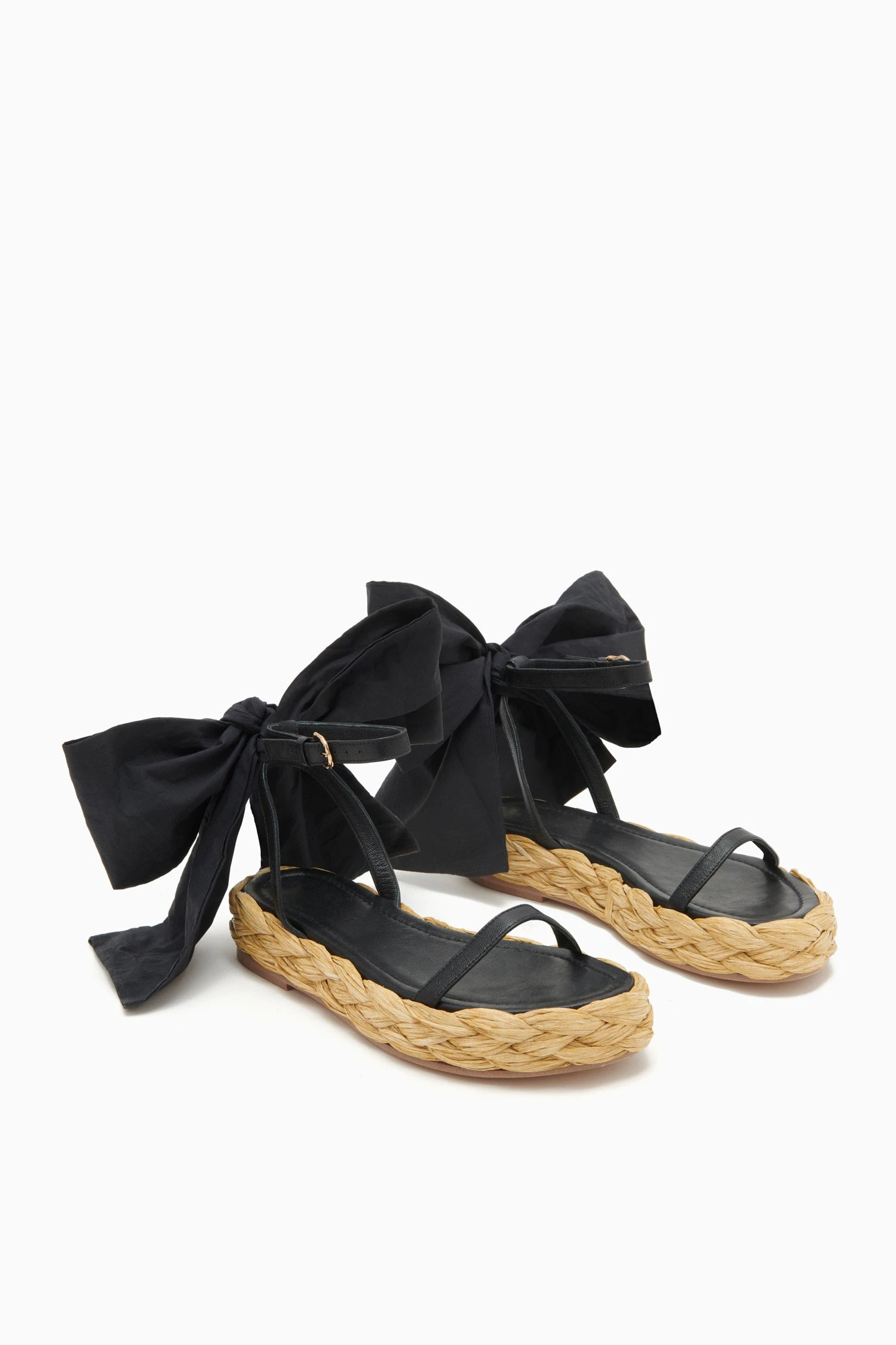 ULLA JOHNSON Clara Bow Flatform - Noir 4 ULLA JOHNSON Clara Bow Flatform - Noir - Image 4