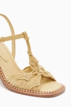 ULLA JOHNSON Penina Macrame Braided High Heel - Transparent Yellow 7 ULLA JOHNSON Penina Macrame Braided High Heel - Transparent Yellow -ULLA JOHNSON Outlet PF231018 PeninaMacrameBraidedHighHeel TRANSPARENTYELLOW c r web