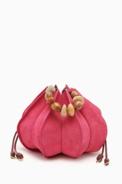 ULLA JOHNSON Lotus Flower Pochette - Orchid Colorblock -ULLA JOHNSON Outlet PF231107 LotusFlowerPochette ORCHIDCOLORBLOCK d r web