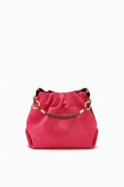 ULLA JOHNSON Remy Mini Handbag - Orchid Colorblock -ULLA JOHNSON Outlet PF231113 RemyMiniHandbag Oxblood b r web