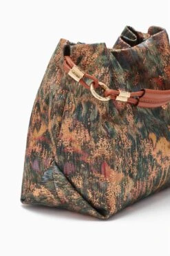 ULLA JOHNSON Remy Mini Handbag - Woodland 10 ULLA JOHNSON Remy Mini Handbag - Woodland -ULLA JOHNSON Outlet PF231114 RemyMiniHandbag Jacquard d r web