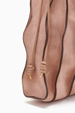 ULLA JOHNSON Adria Large Pleated Wave Bag - Blush 7 ULLA JOHNSON Adria Large Pleated Wave Bag - Blush -ULLA JOHNSON Outlet PF231122 LargePleatedBag Nude c r web