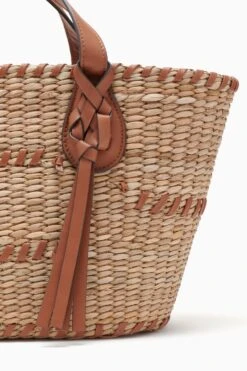 ULLA JOHNSON Seaview Day Basket - Natural -ULLA JOHNSON Outlet PF231134 SeaviewDayBasket Natural Sierra c r web