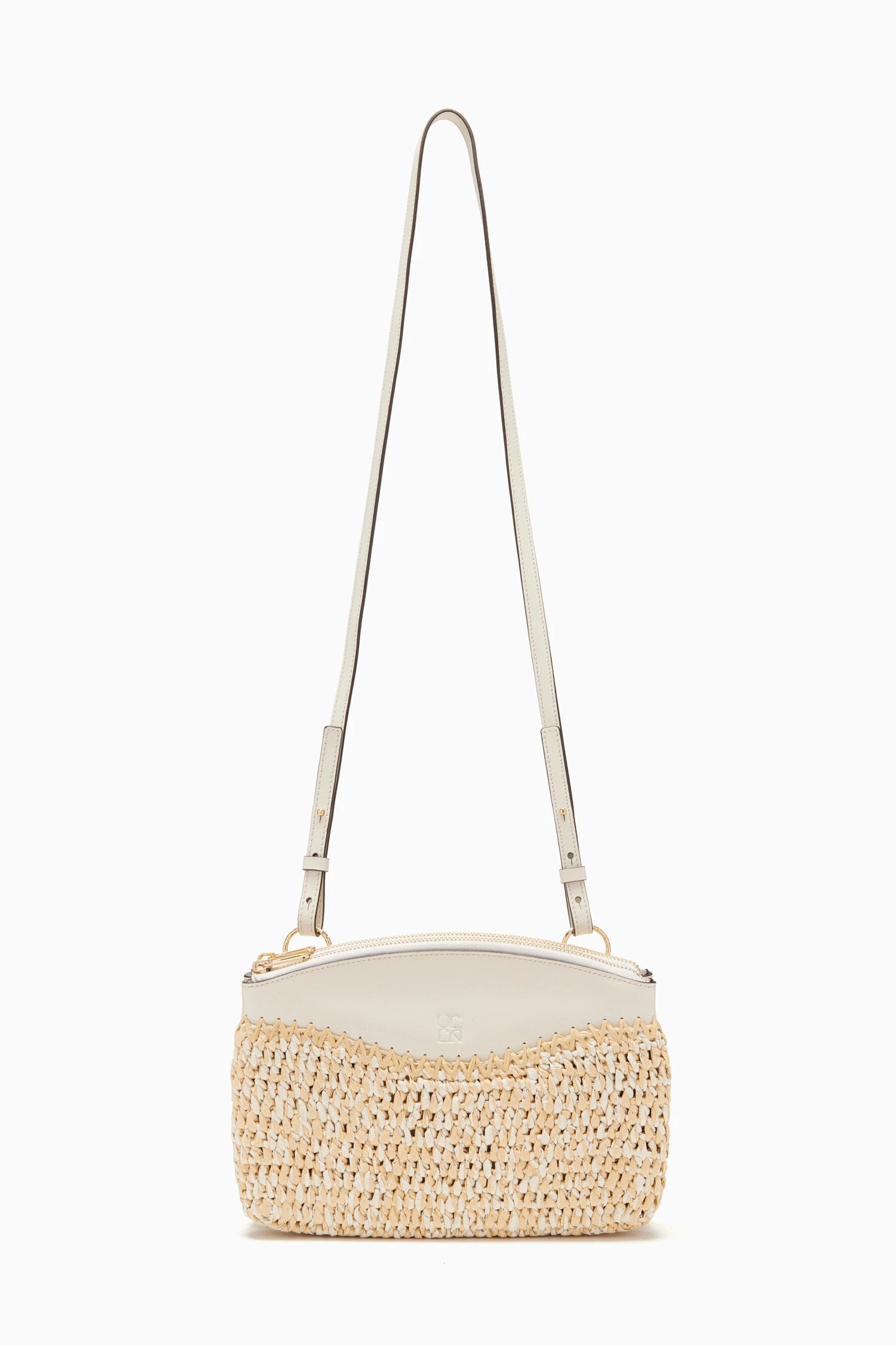 ULLA JOHNSON Maya Raffia Crossbody - Natural 1 ULLA JOHNSON Maya Raffia Crossbody - Natural
