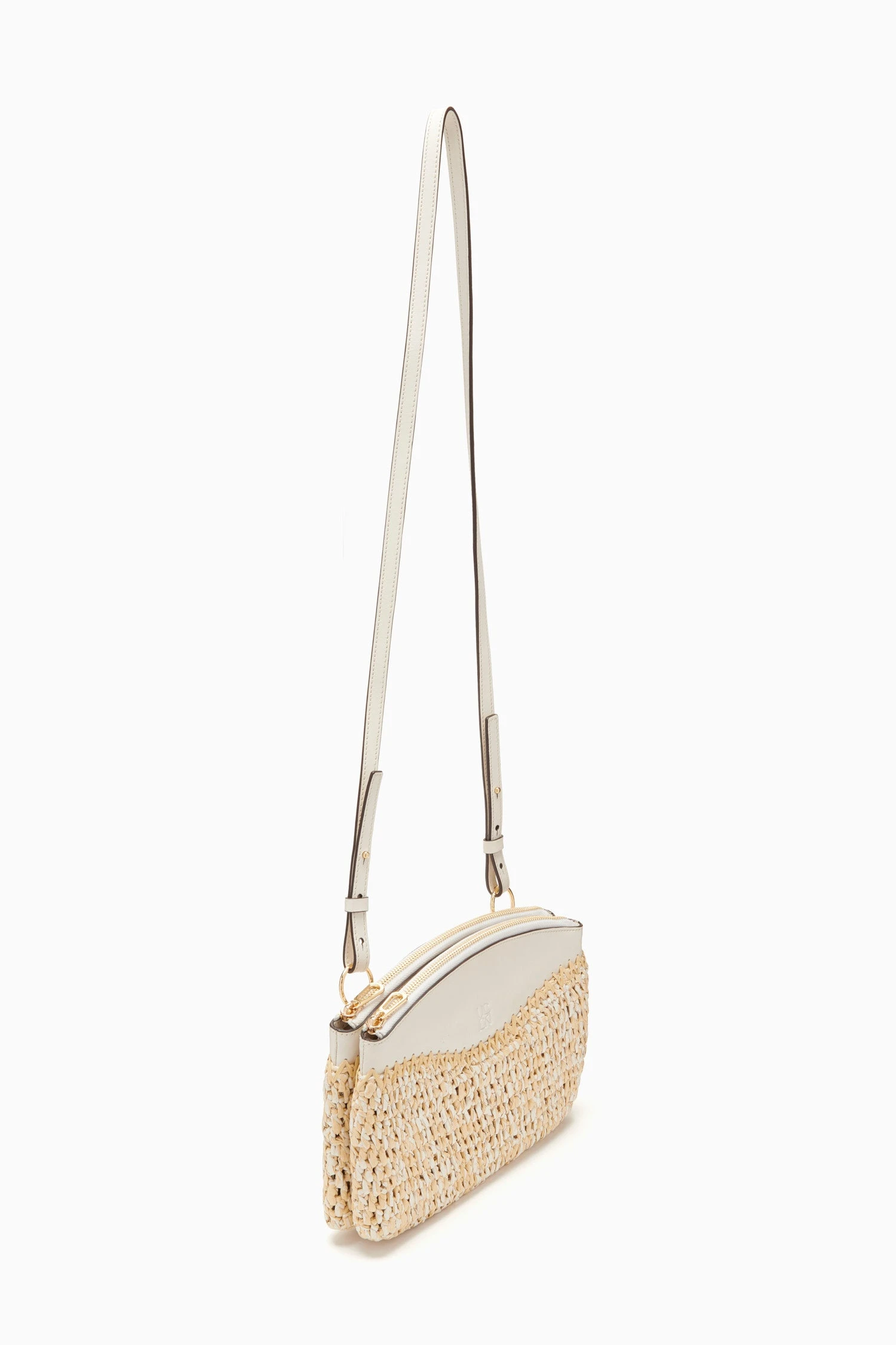 ULLA JOHNSON Maya Raffia Crossbody - Natural 2 ULLA JOHNSON Maya Raffia Crossbody - Natural - Image 2
