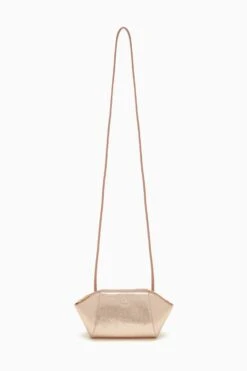 ULLA JOHNSON Imogen Large Makeup Pouch - Champagne -ULLA JOHNSON Outlet PF231316 ImogenLargeMakeupPouch CHAMPAGNE e r web