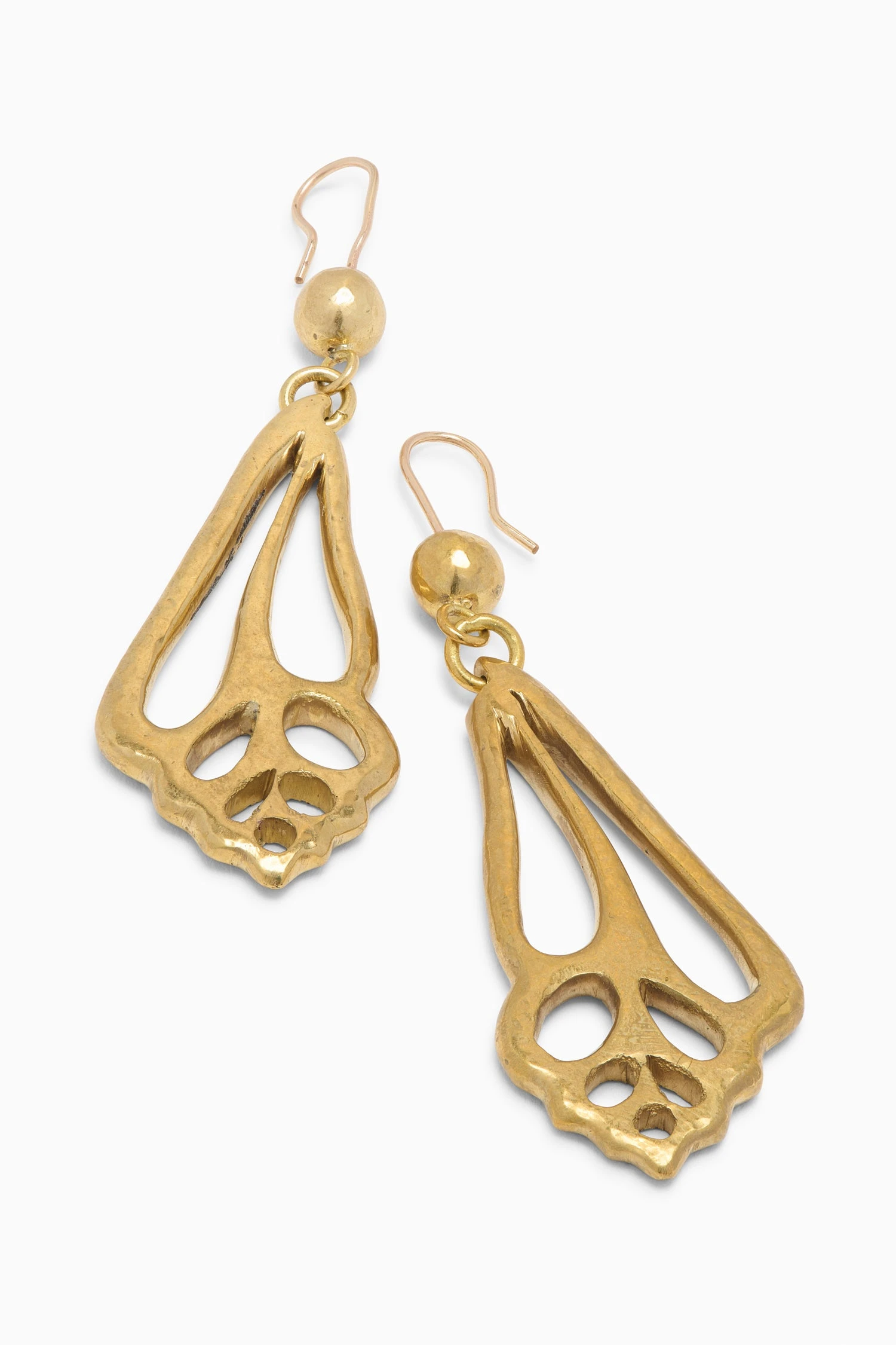 ULLA JOHNSON Shell Drop Earring - Brass 2 ULLA JOHNSON Shell Drop Earring - Brass - Image 2