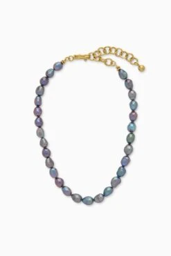 ULLA JOHNSON Small Pearl Choker - Oyster