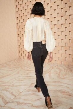 ULLA JOHNSON Maeve Blouse - Dawn -ULLA JOHNSON Outlet SHOT 045 ULLA JOHNSON MAEVE BLOUSE DAWN UJ990237 0105