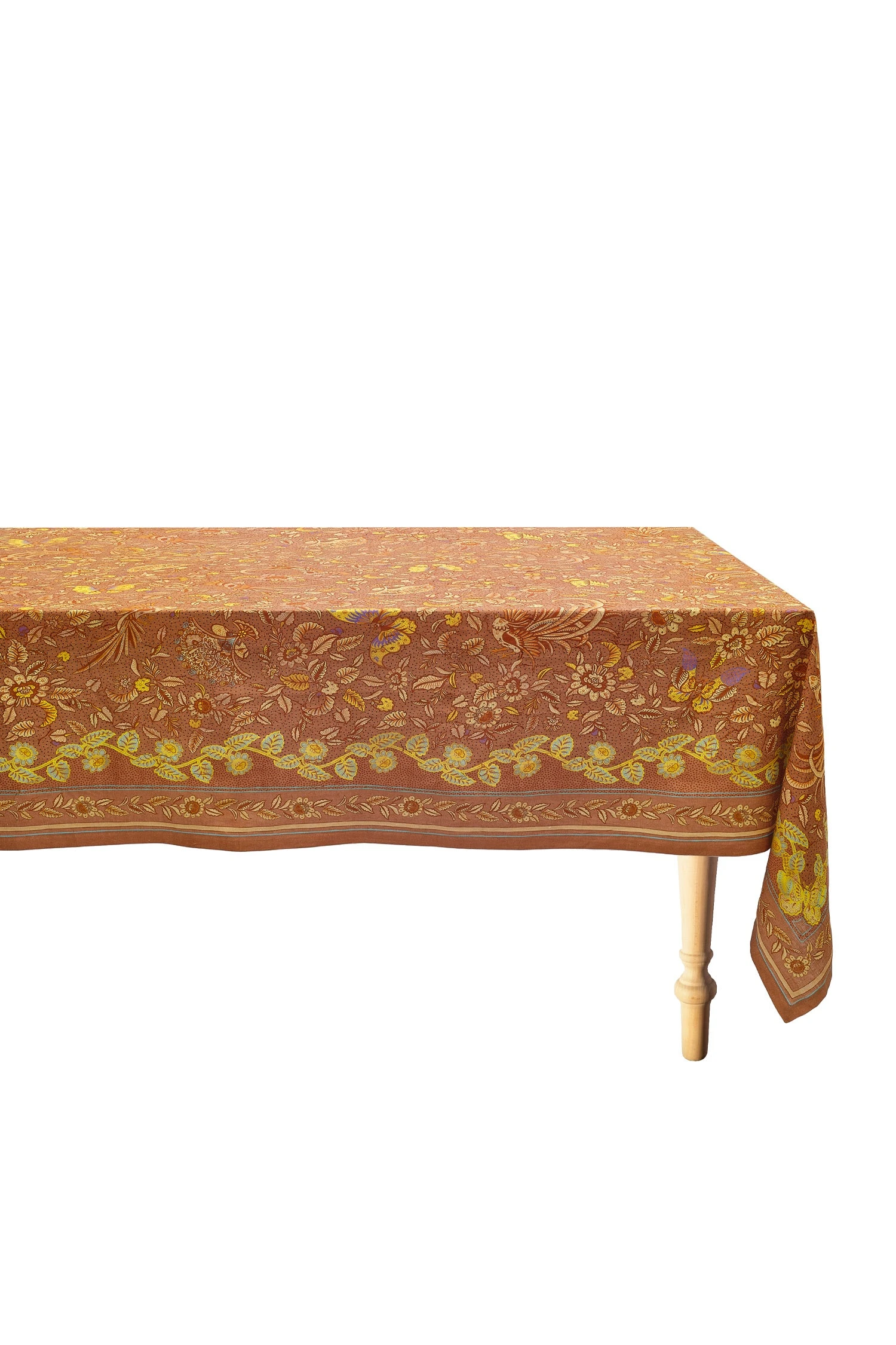ULLA JOHNSON Rectangular Tablecloth - Rose 1 ULLA JOHNSON Rectangular Tablecloth - Rose