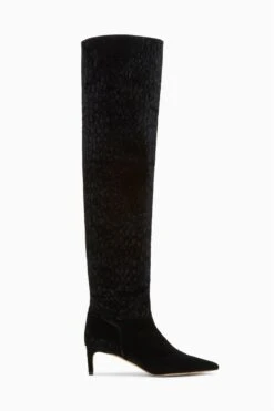 ULLA JOHNSON Carolina Over The Knee Boot - Noir