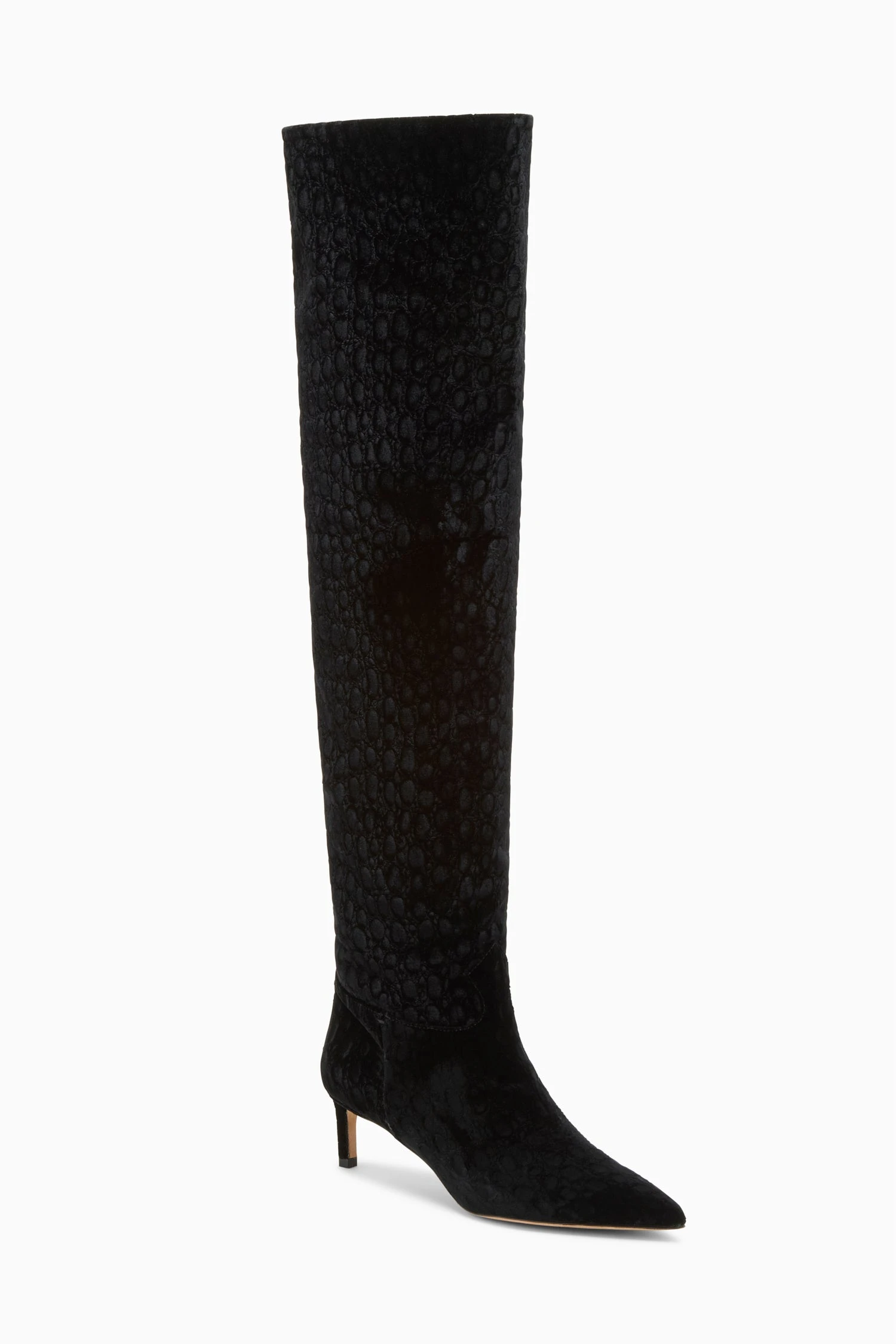 ULLA JOHNSON Carolina Over The Knee Boot - Noir 3 ULLA JOHNSON Carolina Over The Knee Boot - Noir - Image 3
