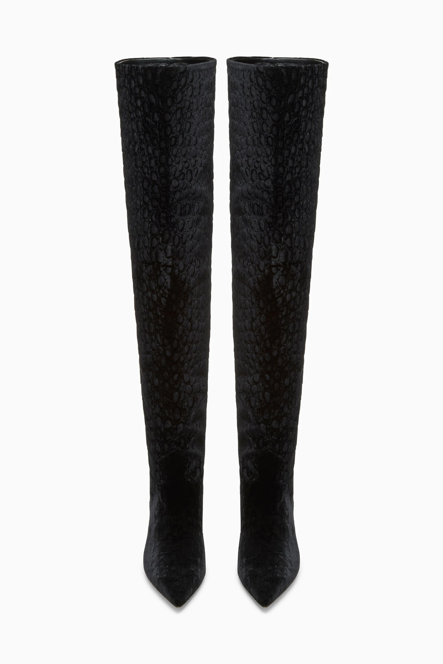 ULLA JOHNSON Carolina Over The Knee Boot - Noir 5 ULLA JOHNSON Carolina Over The Knee Boot - Noir - Image 5