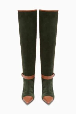 ULLA JOHNSON Kiki Patchwork Boot - Militaire Mixte 14 ULLA JOHNSON Kiki Patchwork Boot - Militaire Mixte -ULLA JOHNSON Outlet UJ45142A PATCHWORKKIKIBOOT MILITAIREMIXTESUEDE CALFSKIN d web