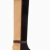 ULLA JOHNSON Kiki Patchwork Boot - Almond Mixte