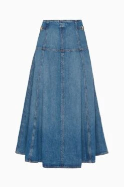 ULLA JOHNSON The Brigette Skirt - Danube