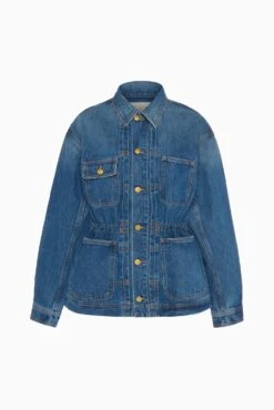 ULLA JOHNSON The Dylan Jacket - Danube