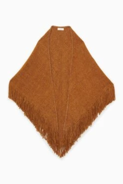 ULLA JOHNSON Martina Shawl - Bronze