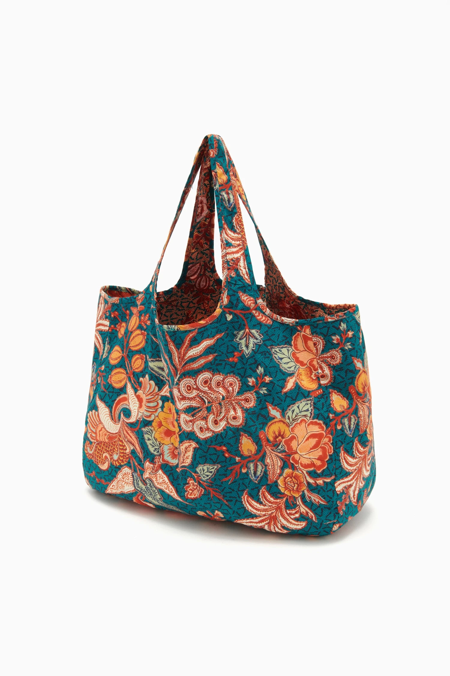 ULLA JOHNSON Kamari Tote - Delphinium 2 ULLA JOHNSON Kamari Tote - Delphinium - Image 2