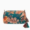 ULLA JOHNSON Priya Makeup Bag - Delphinium